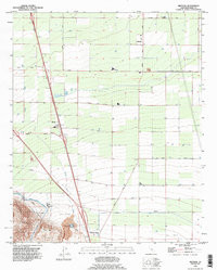 METTLER, CA HISTORICAL MAP GEOPDF 7.5X7.