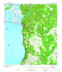 FAIRHOPE, AL HISTORICAL MAP GEOPDF 15X15