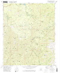 GROOM CREEK, AZ HISTORICAL MAP GEOPDF 7.