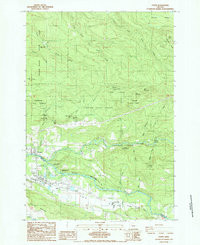 LYONS, OR HISTORICAL MAP GEOPDF 7.5X7.5