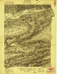 WILLIAMSPORT, PA HISTORICAL MAP GEOPDF 1