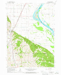 HOMER, NE-IA HISTORICAL MAP GEOPDF 7.5X7
