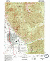 SPRINGVILLE, UT HISTORICAL MAP GEOPDF 7.