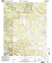 BEULAH, MO HISTORICAL MAP GEOPDF 7.5X7.5