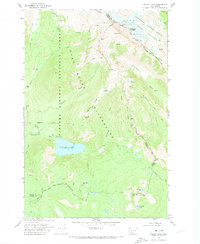 WALUPT LAKE, WA HISTORICAL MAP GEOPDF 7.