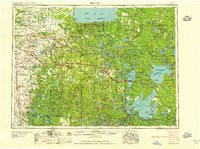 BEMIDJI, MN HISTORICAL MAP GEOPDF 1X2 GR
