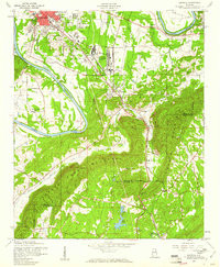 GLENCOE, AL HISTORICAL MAP GEOPDF 7.5X7.