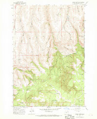 CARNEY BUTTE, OR HISTORICAL MAP GEOPDF 7