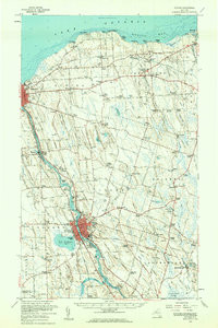 FULTON, NY HISTORICAL MAP GEOPDF 15X15 G
