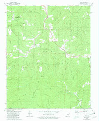 DEER, AR HISTORICAL MAP GEOPDF 7.5X7.5 G