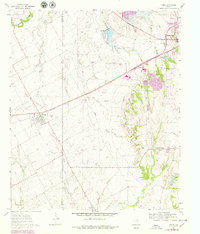 VENUS, TX HISTORICAL MAP GEOPDF 7.5X7.5