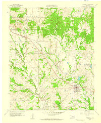 STONEWALL, OK HISTORICAL MAP GEOPDF 7.5X