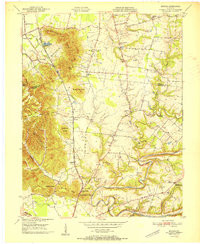 BROOKS, KY HISTORICAL MAP GEOPDF 7.5X7.5