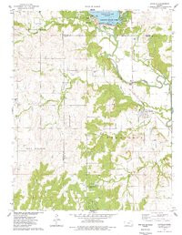 COYVILLE, KS HISTORICAL MAP GEOPDF 7.5X7