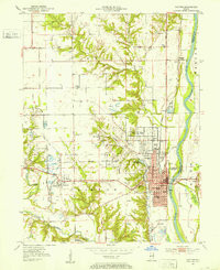 CLINTON, IN HISTORICAL MAP GEOPDF 7.5X7.