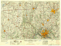 CINCINNATI, OH-IN-KY HISTORICAL MAP GEOP