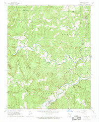 JASPER, AR HISTORICAL MAP GEOPDF 7.5X7.5