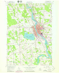 FULTON, NY HISTORICAL MAP GEOPDF 7.5X7.5