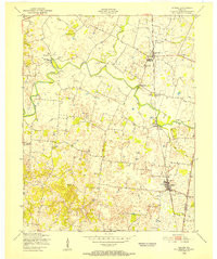 SONORA, KY HISTORICAL MAP GEOPDF 7.5X7.5
