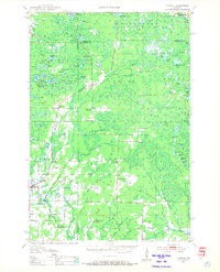 PARRISH, WI HISTORICAL MAP GEOPDF 15X15