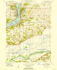 PORT BYRON, IL-IA HISTORICAL MAP GEOPDF