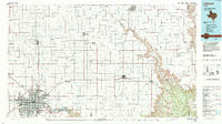 LUBBOCK, TX HISTORICAL MAP GEOPDF 30X60