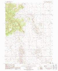 TOPAZ MOUNTAIN EAST, UT HISTORICAL MAP G