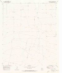 BARRILLA DRAW SOUTH, TX HISTORICAL MAP G