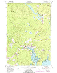 WHITNEYVILLE, ME HISTORICAL MAP GEOPDF 7