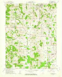 HOLLAND, IN HISTORICAL MAP GEOPDF 7.5X7.