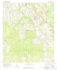 KINSTON, AL HISTORICAL MAP GEOPDF 7.5X7.