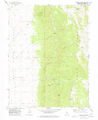 SAWMILL CANYON, NV HISTORICAL MAP GEOPDF