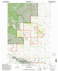 ANACONDA NORTH, MT HISTORICAL MAP GEOPDF