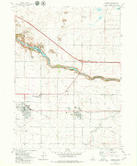 KIMBERLY, ID HISTORICAL MAP GEOPDF 7.5X7