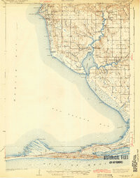 WEEKS BAY, AL HISTORICAL MAP GEOPDF 15X1