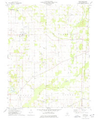 EWING, IL HISTORICAL MAP GEOPDF 7.5X7.5