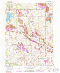 NEW MIDDLETOWN, OH-PA HISTORICAL MAP GEO