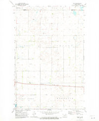 NILES, ND HISTORICAL MAP GEOPDF 7.5X7.5
