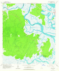 DOVER BLUFF, GA HISTORICAL MAP GEOPDF 7.