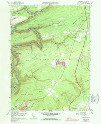 CHRISTMANS, PA HISTORICAL MAP GEOPDF 7.5