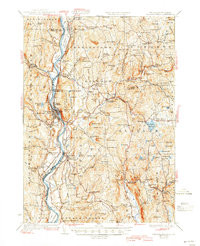 BELLOWS FALLS, NH-VT HISTORICAL MAP GEOP