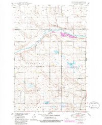 OBERON SW, ND HISTORICAL MAP GEOPDF 7.5X