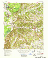 LEXINGTON, MS HISTORICAL MAP GEOPDF 15X1