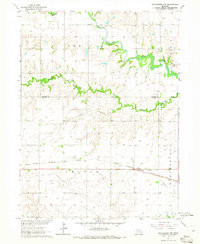 DORCHESTER NW, NE HISTORICAL MAP GEOPDF