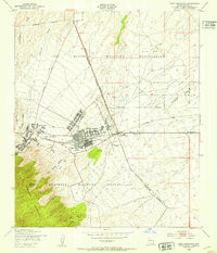 FORT HUACHUCA, AZ HISTORICAL MAP GEOPDF