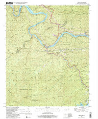 TAPOCO, NC-TN HISTORICAL MAP GEOPDF 7.5X