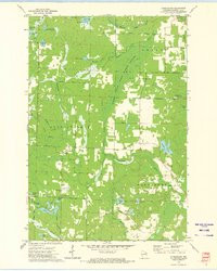 ATHELSTANE, WI HISTORICAL MAP GEOPDF 7.5