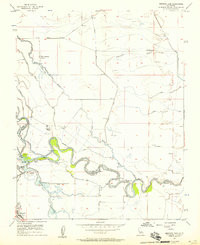 MENDOTA DAM, CA HISTORICAL MAP GEOPDF 7.