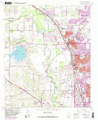 CARROLLTON, TX HISTORICAL MAP GEOPDF 7.5