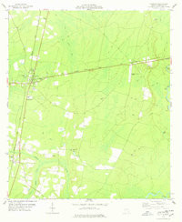 NAHUNTA, GA HISTORICAL MAP GEOPDF 7.5X7.
